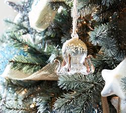 Octopus Glass Ornament