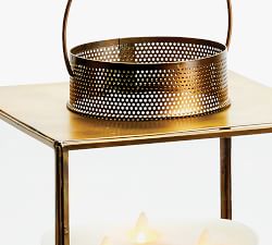 Annaleigh Antique Brass Lantern