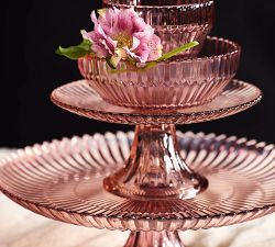Fluted Cake Stand