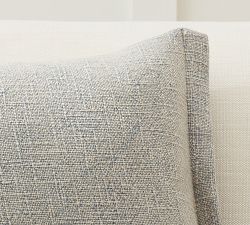 Fold Over Linen Pillow Cover