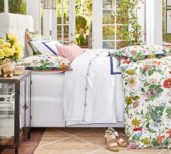 Gingham Print Lumbar Pillow Cover