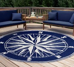 In The Right Direction Round Doormat