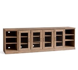 Printer's Bookcase Media Console (96")
