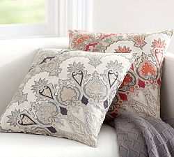 Valencia Paisley Print Pillow Cover