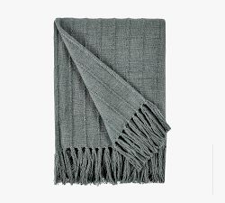 Busto Textured Striped Throw
