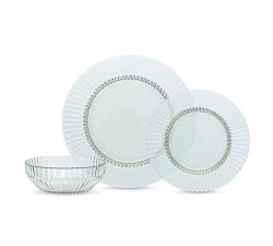 Fluted Dinnerware, Set of 12