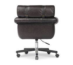Illiana Leather Swivel Desk Chair