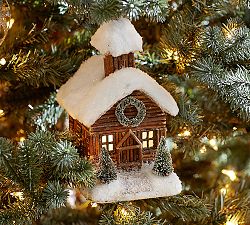Log Cabin Ornament