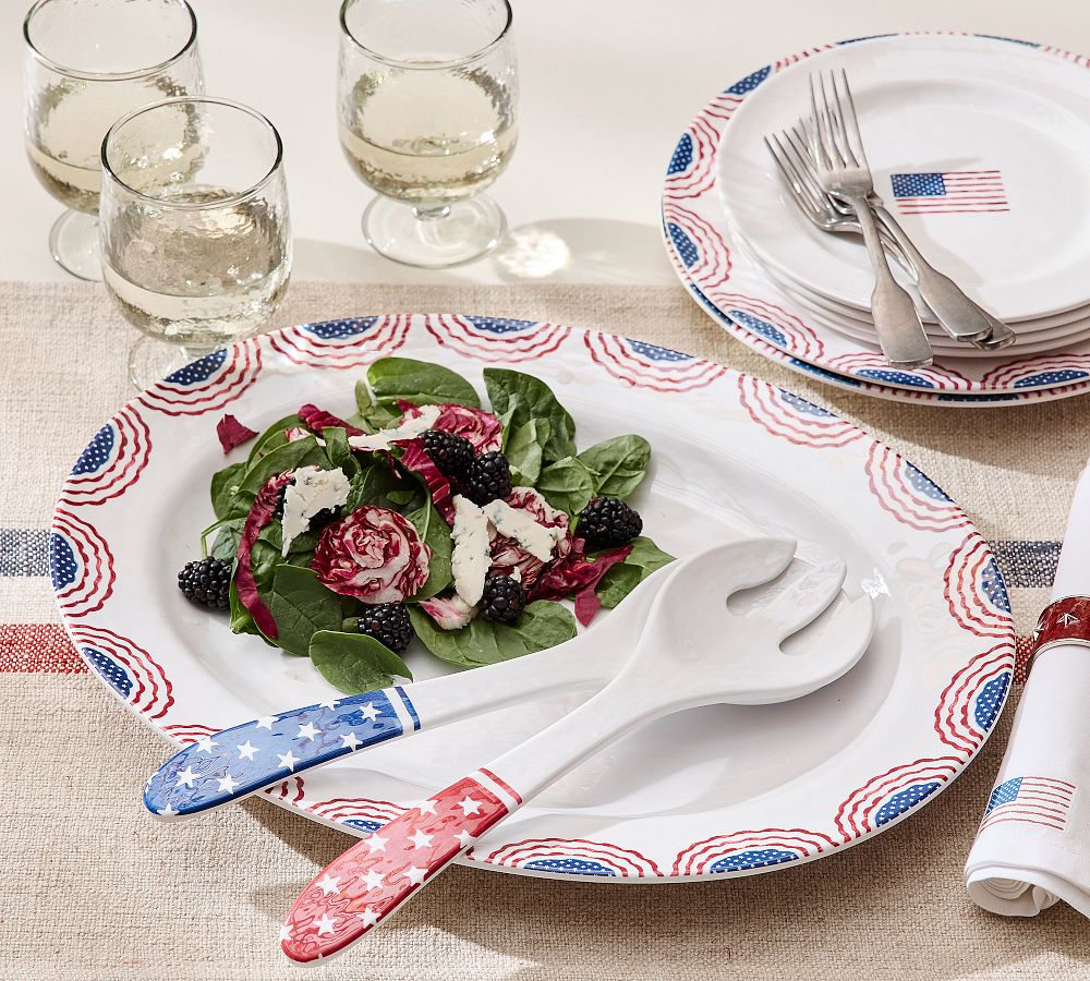 Cabana Americana Outdoor Melamine Oval Serving Platter