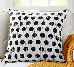 Kantha Dot Pillow Cover