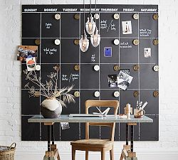 Oversized Chalkboard Calendar