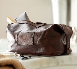 Saddle Leather Toiletry Case