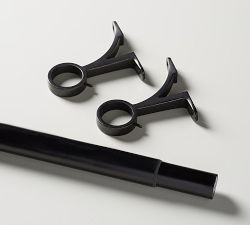 Standard Curtain Rod &amp; Wall Bracket