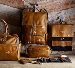 Beckett Leather Travel Hanging Toiletry Case