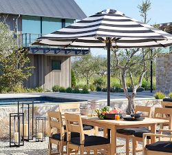 Brooks Cross Bar Steel &amp; Glass Outdoor Lantern