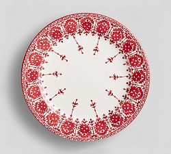 Tahoe Fair Isle Stoneware Salad Plates - Set of 4