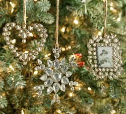 Jeweled Snowflake Ornament