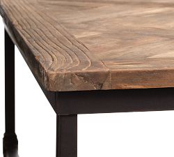 Parquet Reclaimed Wood Console Table (71")