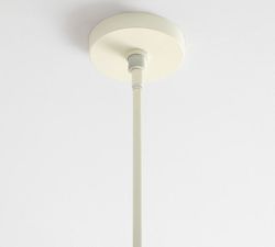 Bristol Wood Bead Dome Pendant (35")