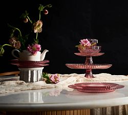 Fluted Cake Stand