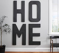 Oversized Hanging Letters