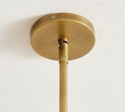 Quinn Milk Glass Chandelier (60")