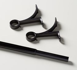 Standard Curtain Rod &amp; Wall Bracket