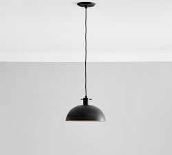 Caufield Metal Dome Pendant (12")