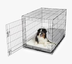 Luxury Microsuede Washable Pet Crate Bed