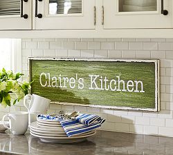 Personalized Rectangular Blank Sign