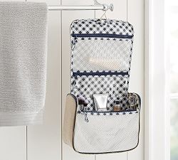 Shimmer Canvas Ultimate Hanging Cosmetic Bag