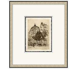 Boulevard Montparnasse Framed Print