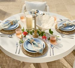 Brooke Block Print Cotton Napkins