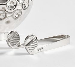 Figural Golf Ice Bucket &amp; Tongs