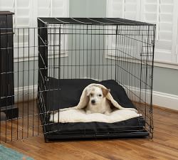 Luxury Microsuede Washable Pet Crate Bed
