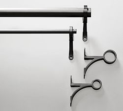 Standard Curtain Rod &amp; Wall Bracket