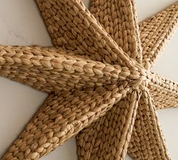 Woven Stars Wall Art - Set of 3
