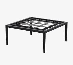 Yvonne Metal Outdoor Ottoman