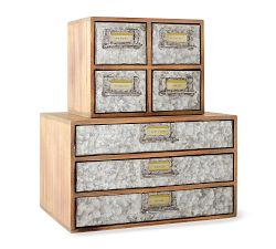 Brokers Galvanized Desk Organization Collection