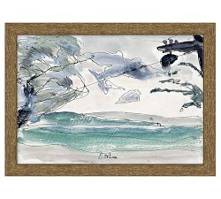 Classic Coastal Gallery Wall