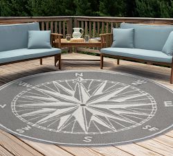 In The Right Direction Round Doormat