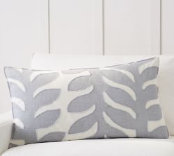 Lilo Embroidered Lumbar Pillow Cover