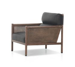 Rowan Cane Leather Chair