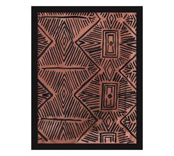 Tribal Tiles Paper Print