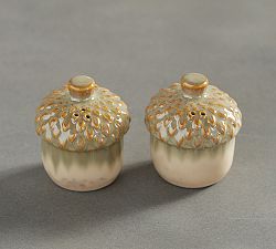 Fall Acorns Salt &amp; Pepper Shakers, Set of 2