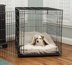 Luxury Microsuede Washable Pet Crate Bed