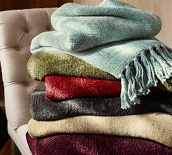 Rayon Chenille Throw