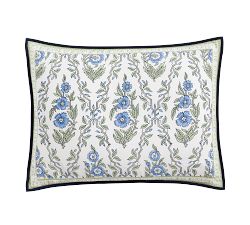 Roller Rabbit Trellis Floral Quilted Sham