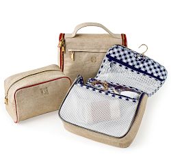 Shimmer Canvas Ultimate Hanging Cosmetic Bag