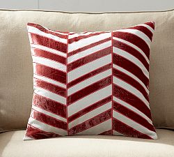 Velvet Applique Pillow Cover